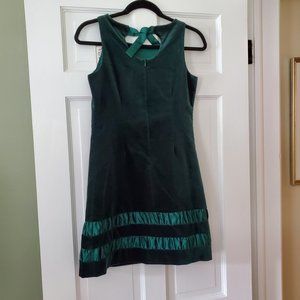 Florence Eisman Youth Dress, Y14, Green